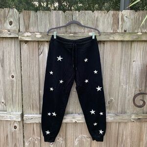 Free People Driftwood Stevie Star Joggers